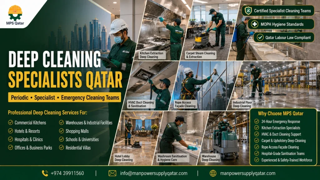 Deep Cleaning Specialists Qatar
