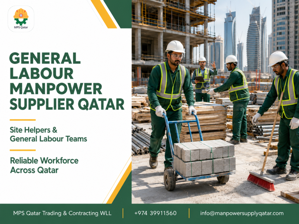 General Labour Manpower Supplier Qatar providing site helpers for construction projects