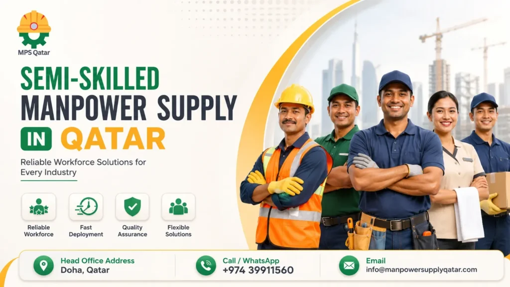 Semi-Skilled Manpower Supply in Qatar: Reliable Workforce Solutions for Growing Businesses